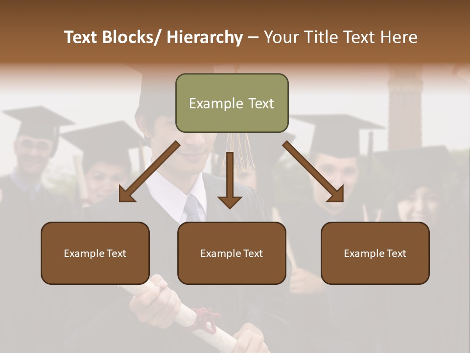 Light Cube Illustration PowerPoint Template