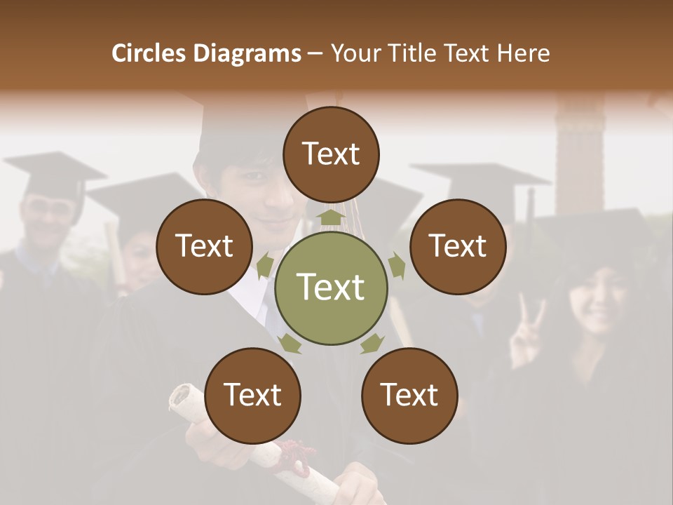 Light Cube Illustration PowerPoint Template