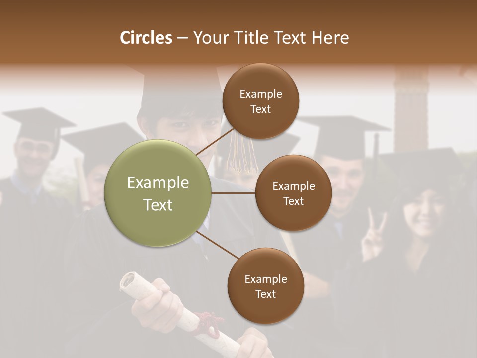 Light Cube Illustration PowerPoint Template