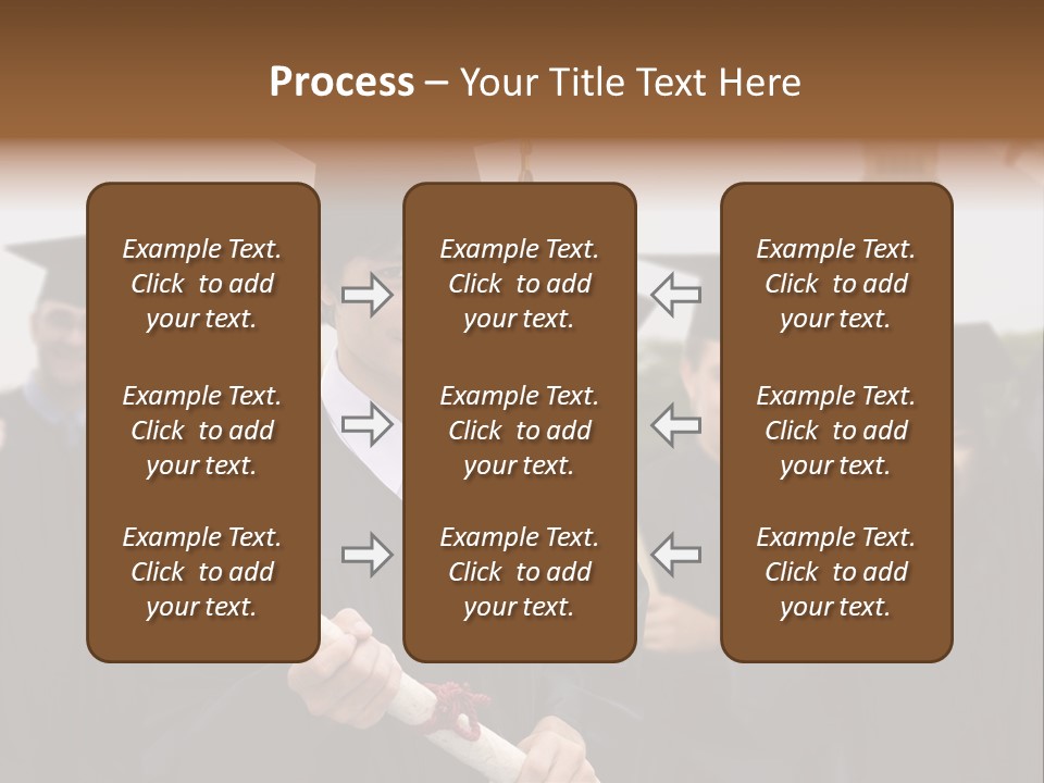Light Cube Illustration PowerPoint Template
