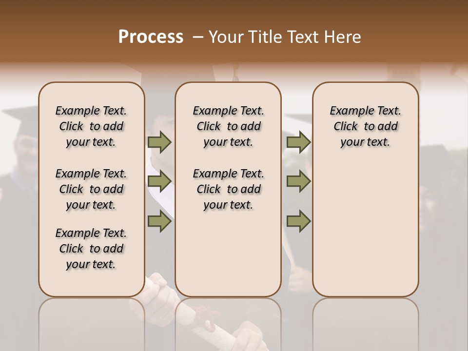Light Cube Illustration PowerPoint Template