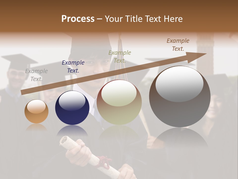 Light Cube Illustration PowerPoint Template