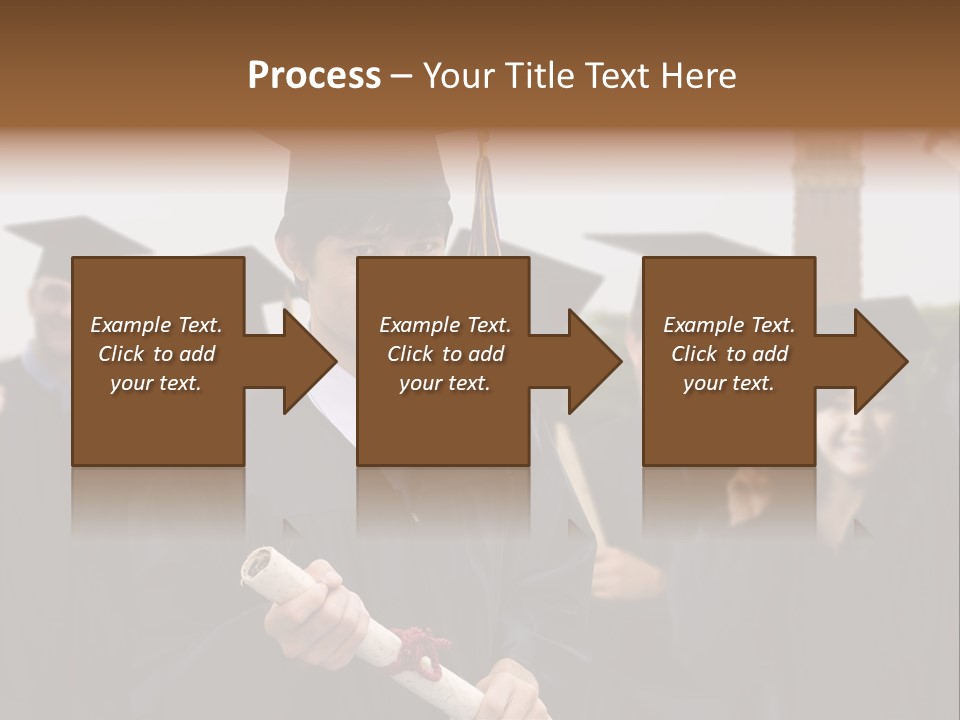 Light Cube Illustration PowerPoint Template
