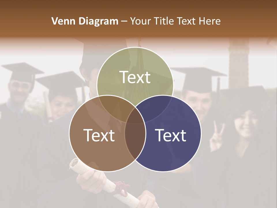 Light Cube Illustration PowerPoint Template