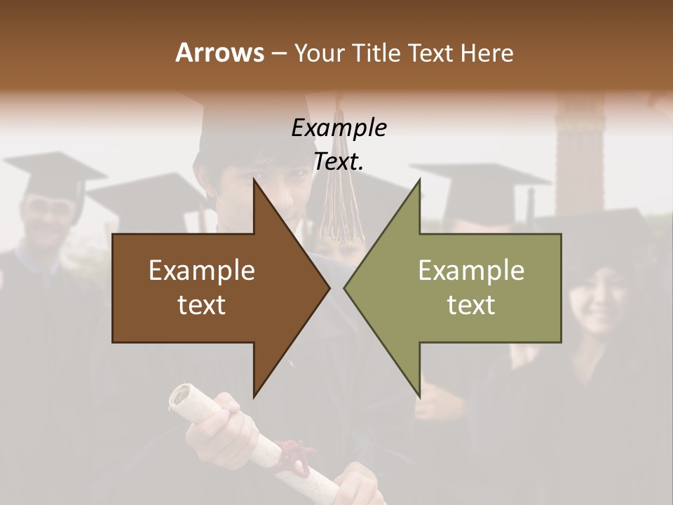 Light Cube Illustration PowerPoint Template