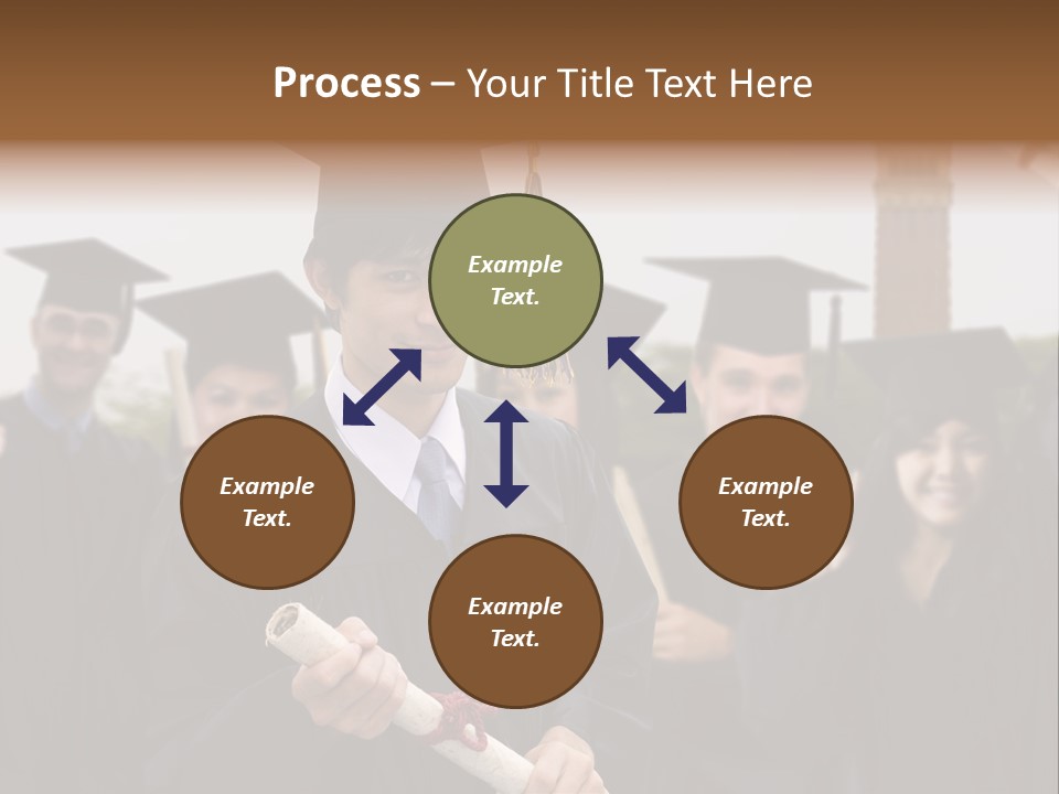 Light Cube Illustration PowerPoint Template