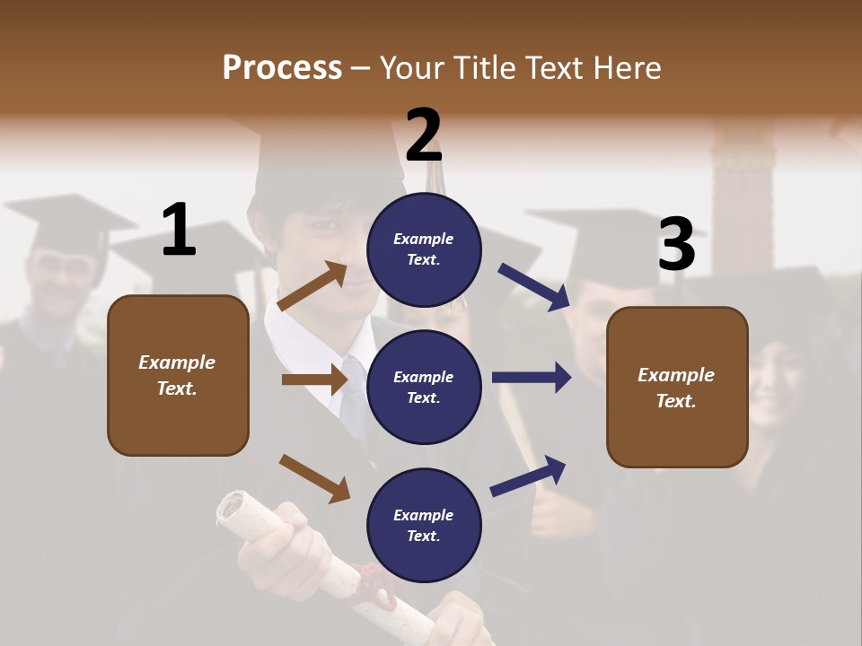 Light Cube Illustration PowerPoint Template