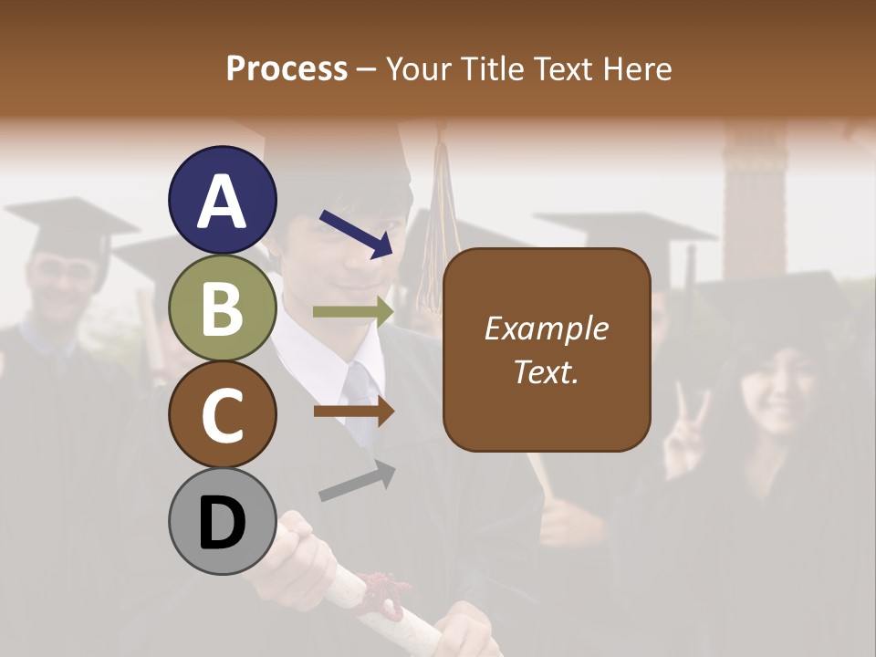 Light Cube Illustration PowerPoint Template