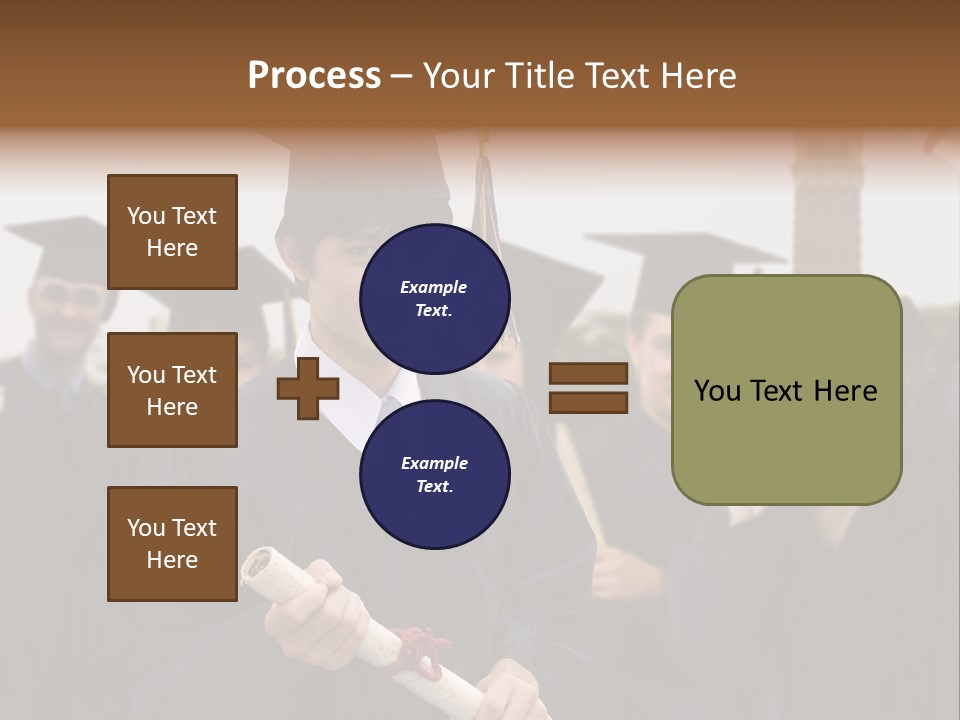 Light Cube Illustration PowerPoint Template