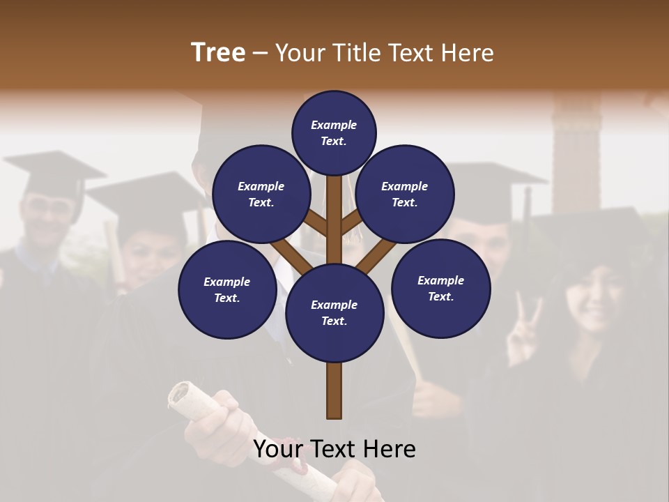 Light Cube Illustration PowerPoint Template