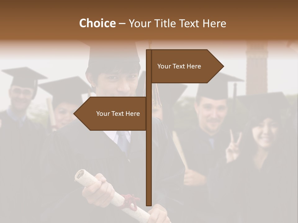 Light Cube Illustration PowerPoint Template