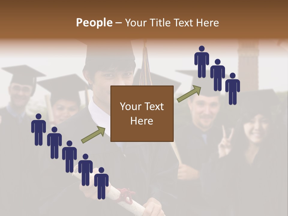 Light Cube Illustration PowerPoint Template