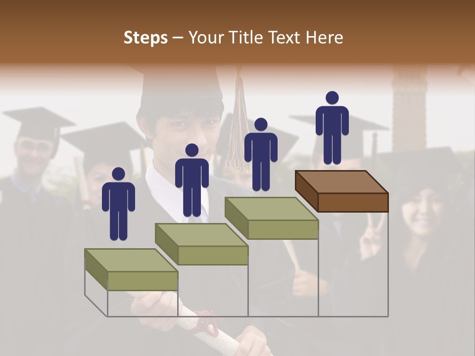 Light Cube Illustration PowerPoint Template