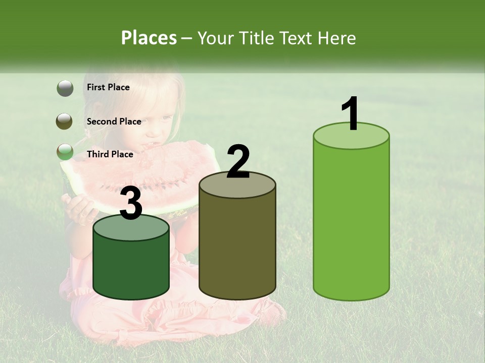 Illustration Town Concept PowerPoint Template