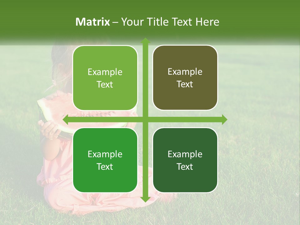 Illustration Town Concept PowerPoint Template