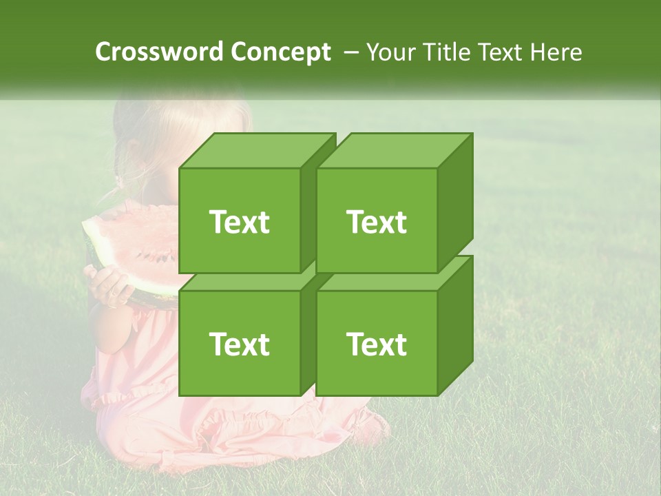 Illustration Town Concept PowerPoint Template