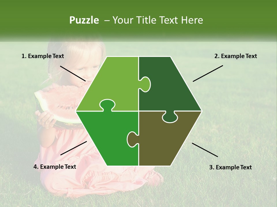 Illustration Town Concept PowerPoint Template