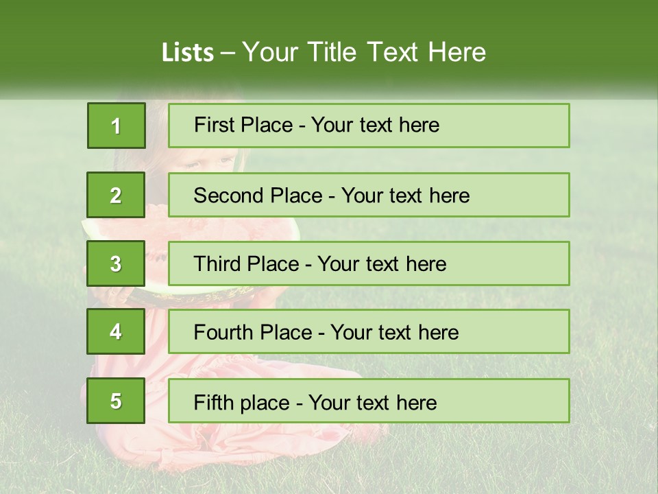 Illustration Town Concept PowerPoint Template