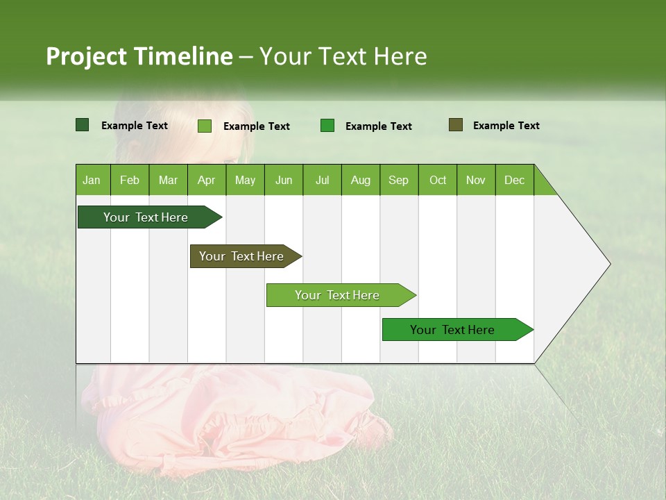 Illustration Town Concept PowerPoint Template