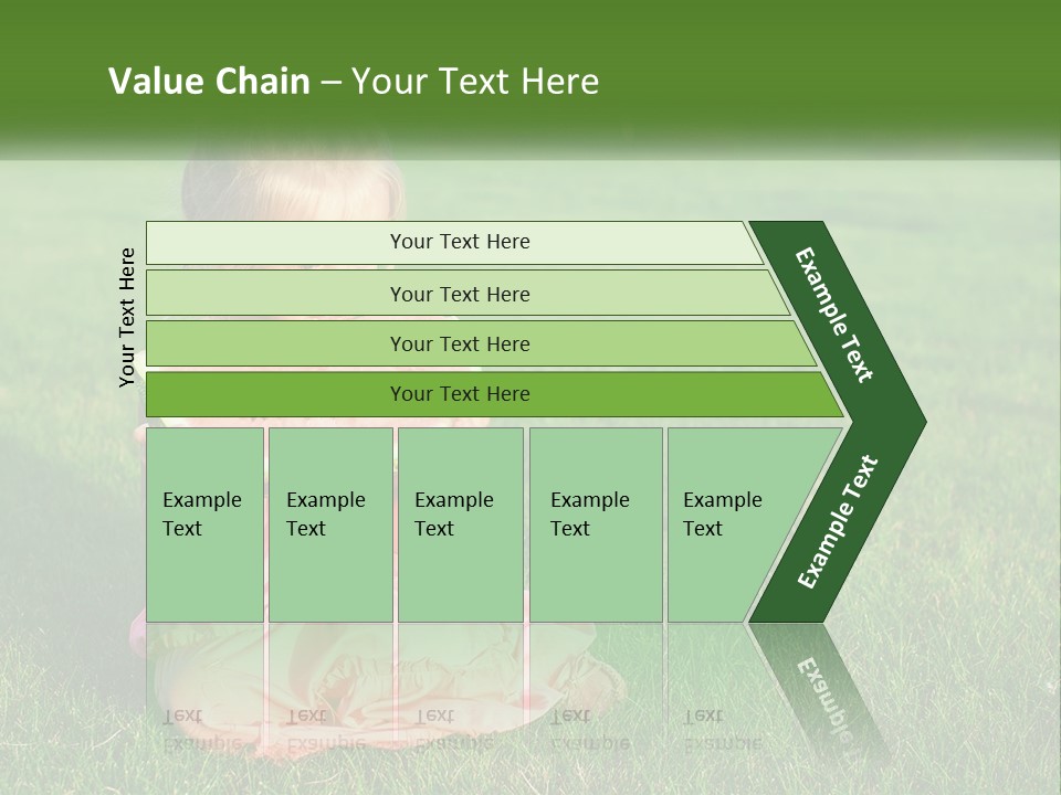 Illustration Town Concept PowerPoint Template