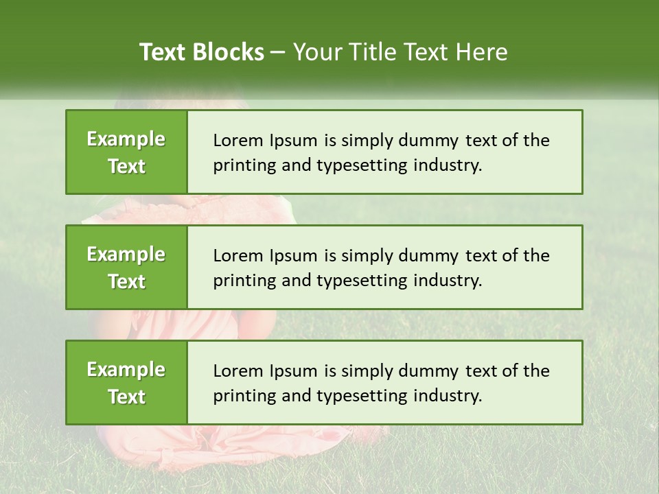 Illustration Town Concept PowerPoint Template