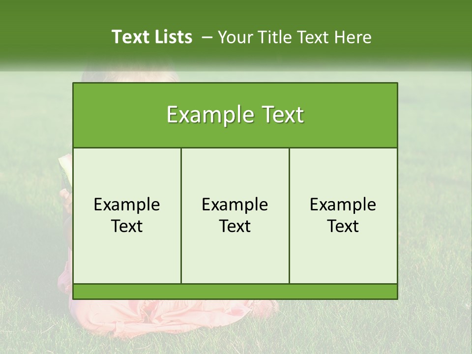 Illustration Town Concept PowerPoint Template