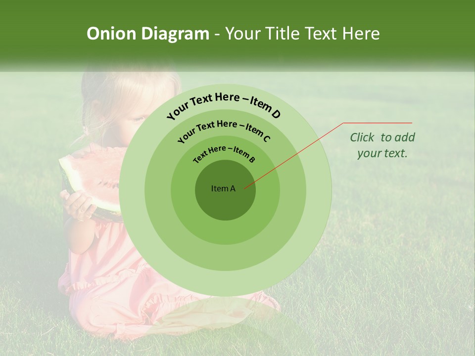 Illustration Town Concept PowerPoint Template