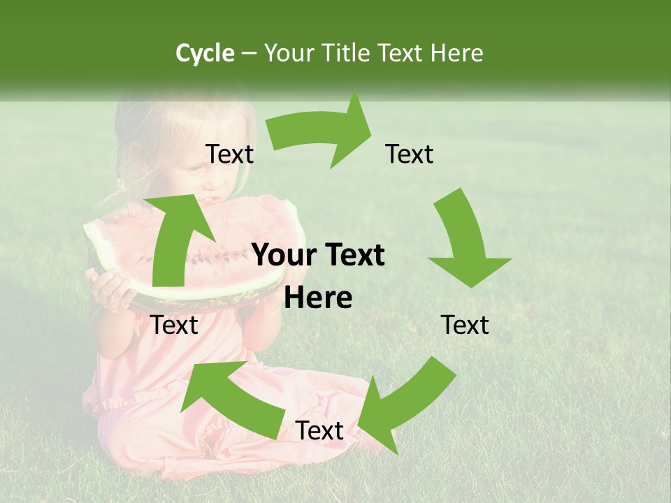 Illustration Town Concept PowerPoint Template