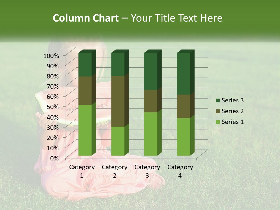 Illustration Town Concept PowerPoint Template