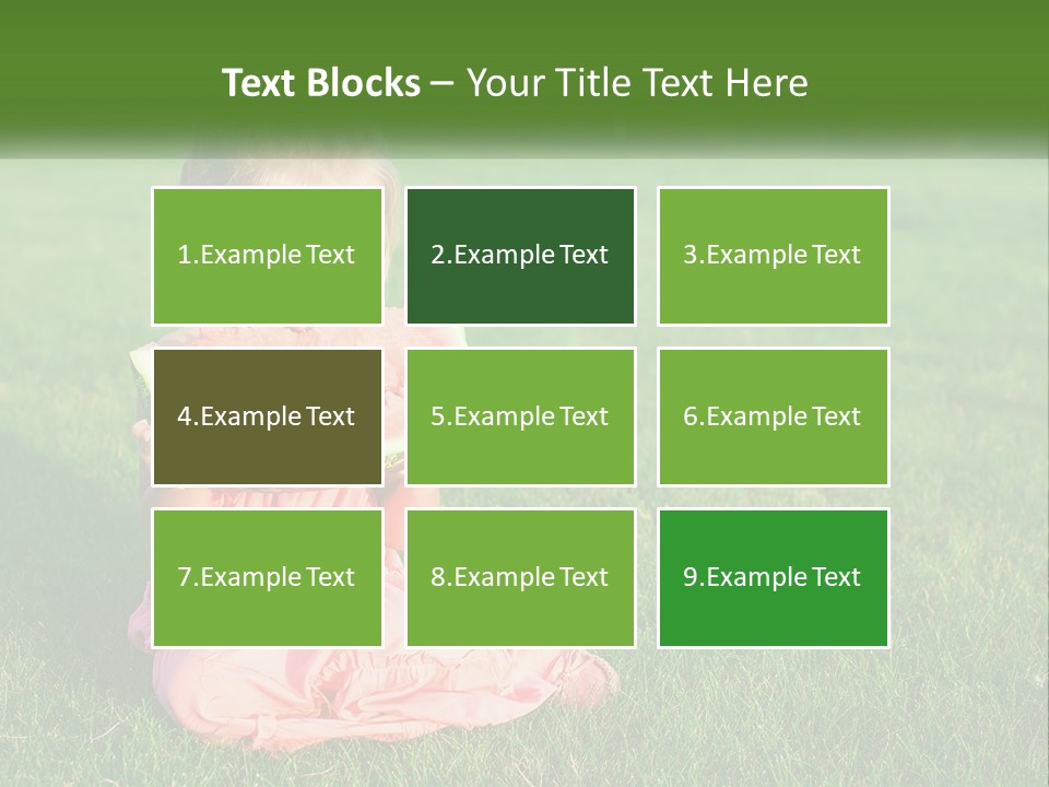 Illustration Town Concept PowerPoint Template