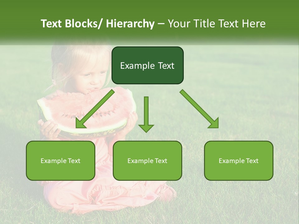 Illustration Town Concept PowerPoint Template
