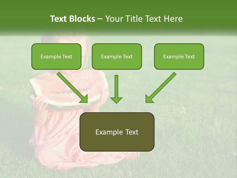 Illustration Town Concept PowerPoint Template