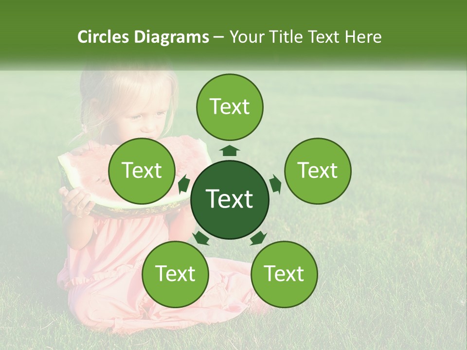 Illustration Town Concept PowerPoint Template