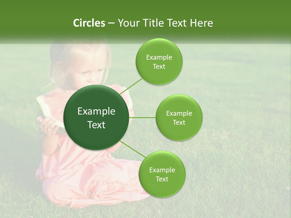 Illustration Town Concept PowerPoint Template