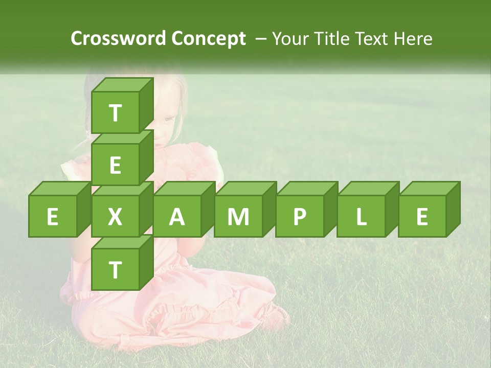 Illustration Town Concept PowerPoint Template