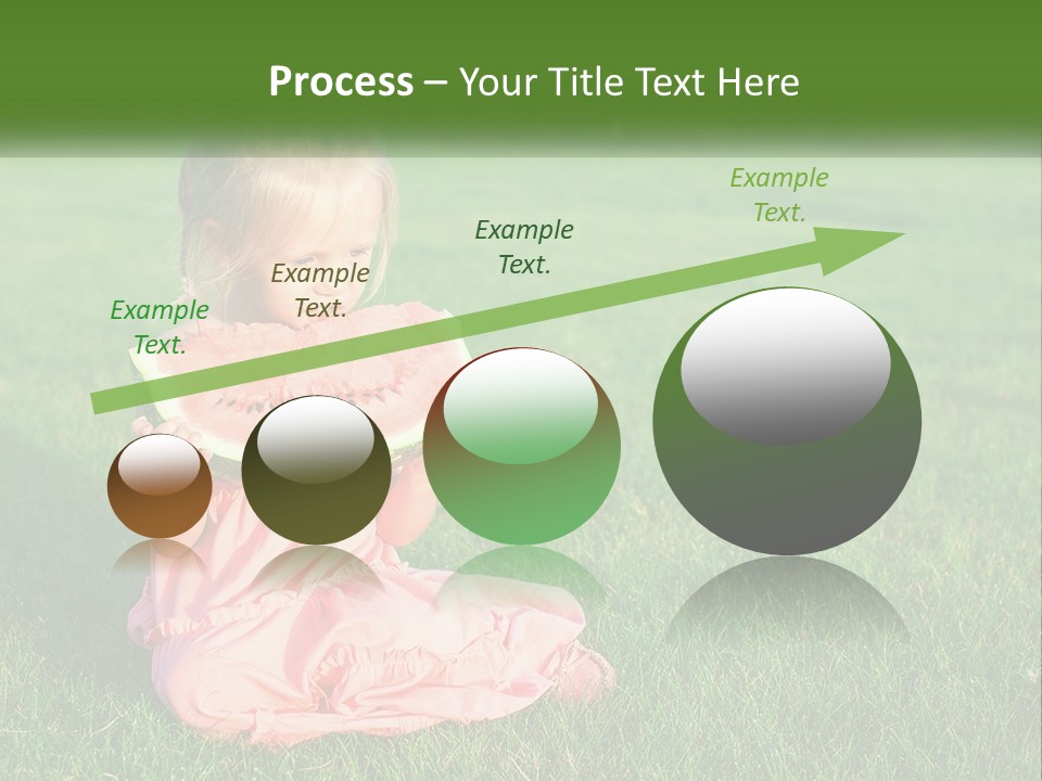 Illustration Town Concept PowerPoint Template