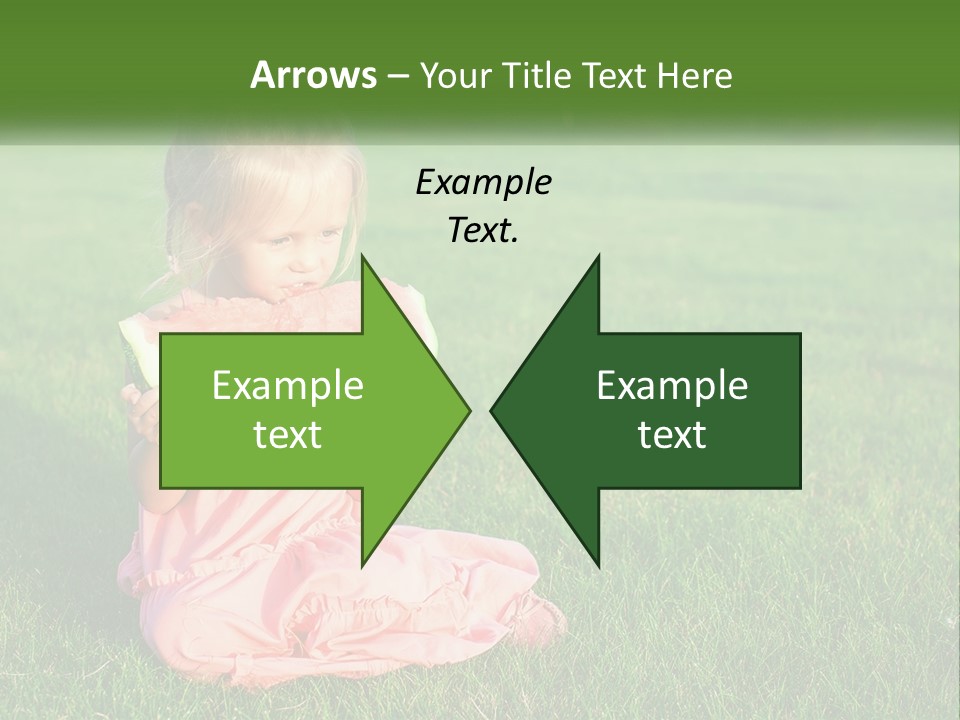 Illustration Town Concept PowerPoint Template