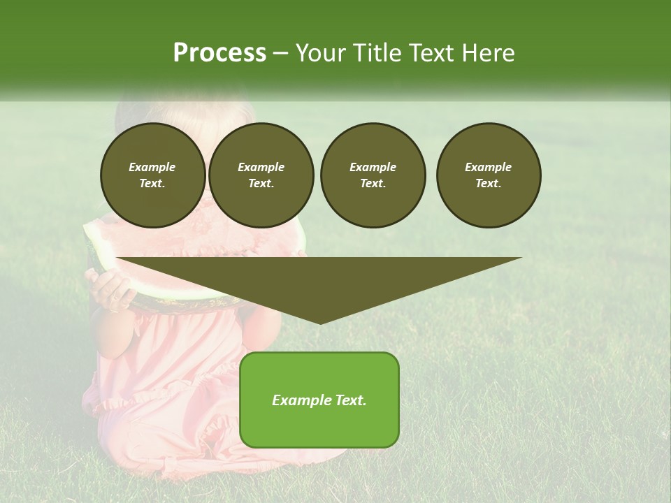 Illustration Town Concept PowerPoint Template
