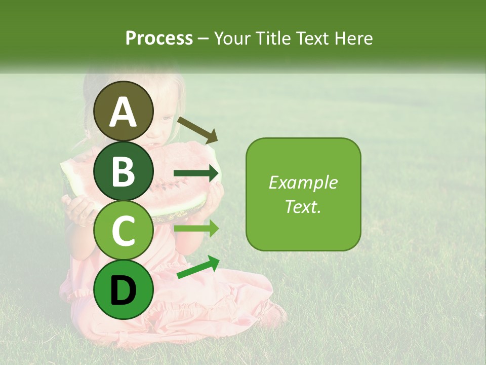 Illustration Town Concept PowerPoint Template