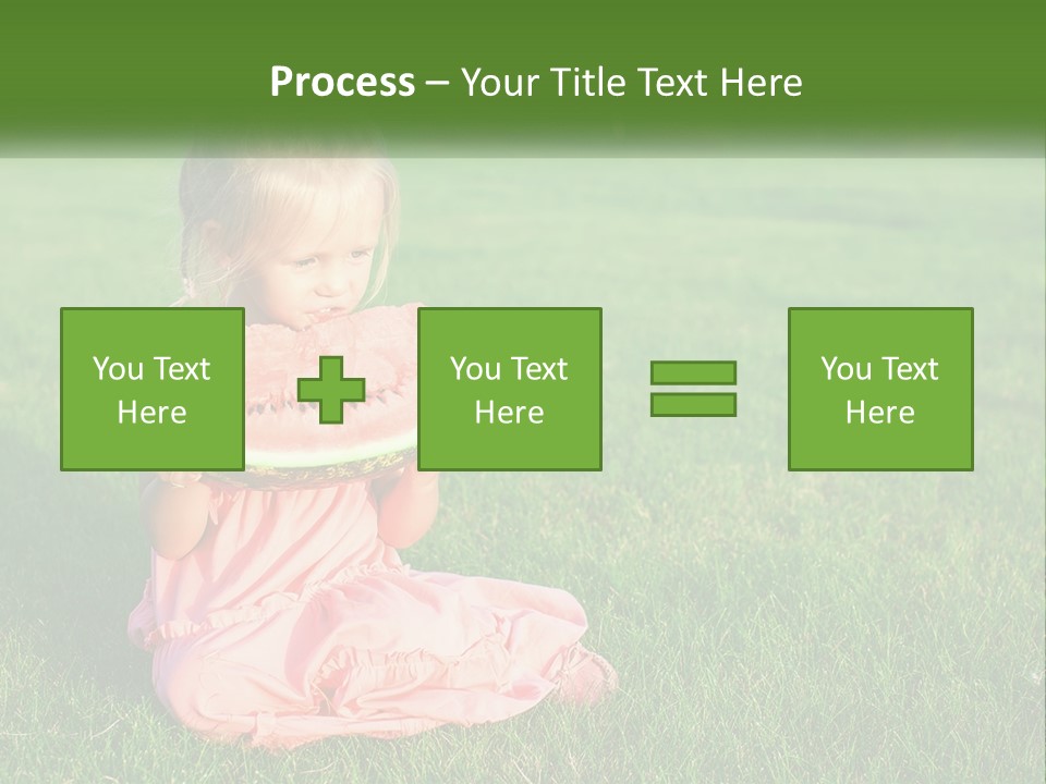 Illustration Town Concept PowerPoint Template