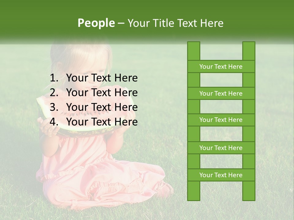 Illustration Town Concept PowerPoint Template