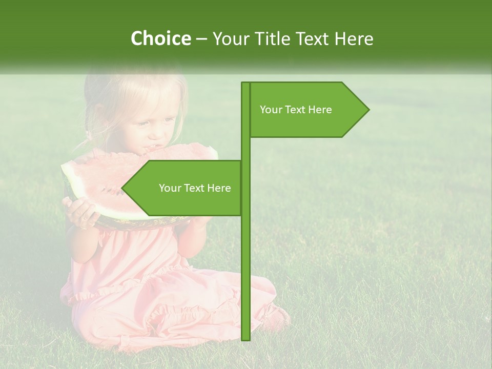 Illustration Town Concept PowerPoint Template