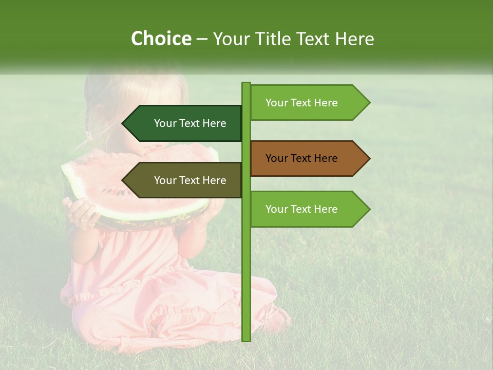 Illustration Town Concept PowerPoint Template