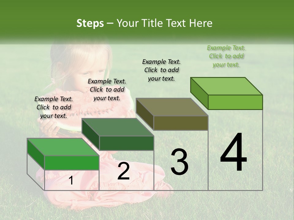 Illustration Town Concept PowerPoint Template