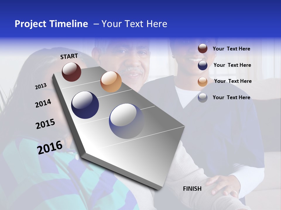 Render Black Tall PowerPoint Template