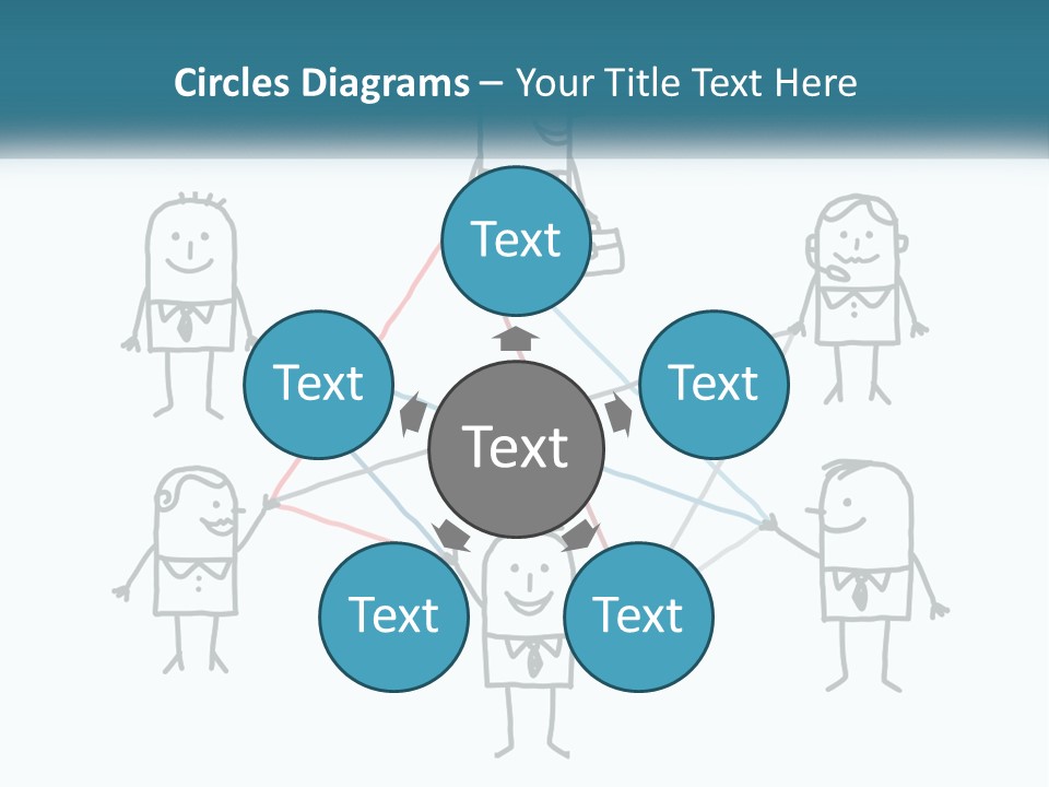 Black Global Cityscape PowerPoint Template