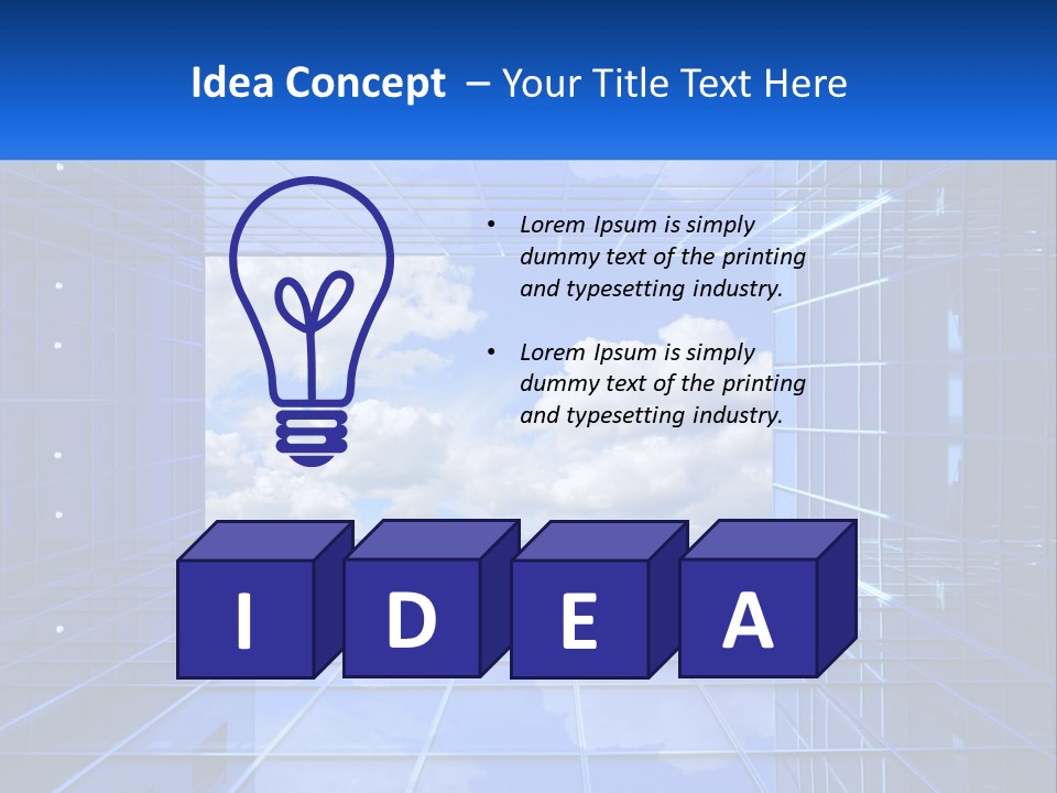 Render Illustration Shape PowerPoint Template