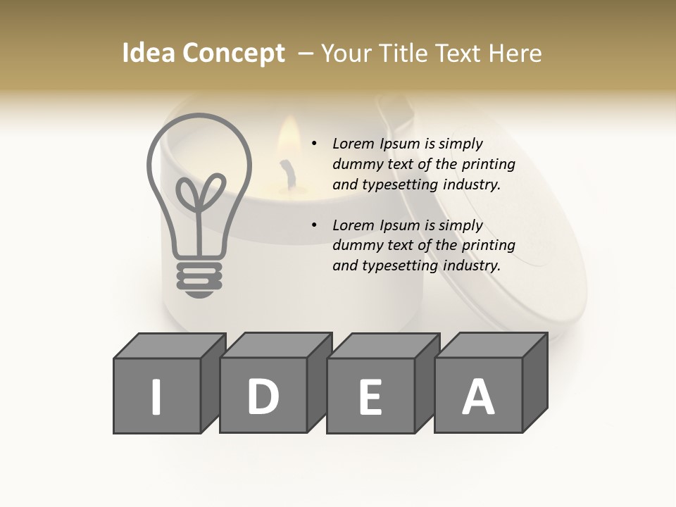 Architecture Black Illustration PowerPoint Template