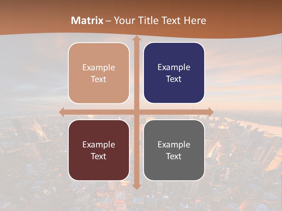 Render Metropolis Graphic PowerPoint Template