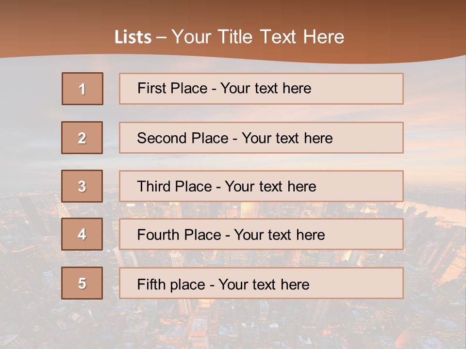 Render Metropolis Graphic PowerPoint Template